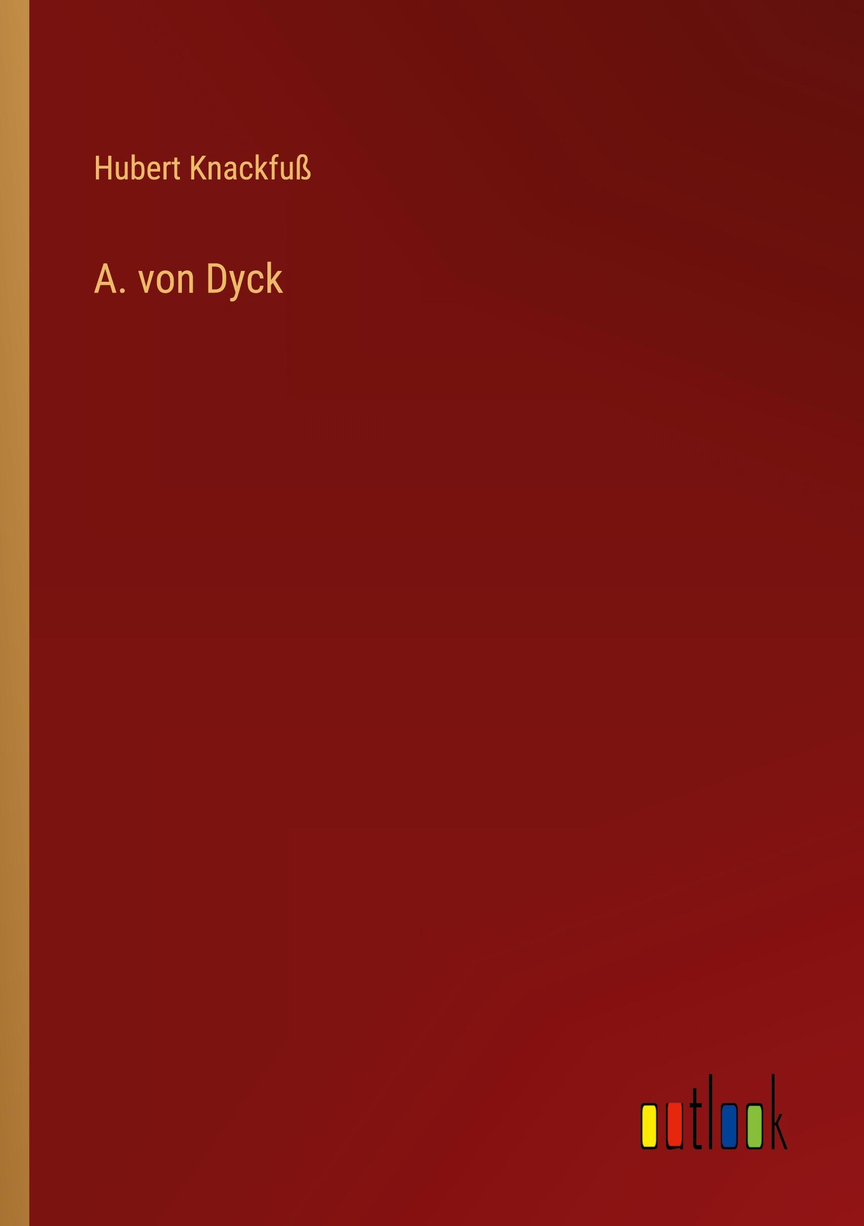 Vorderes Coverbild A. von Dyck