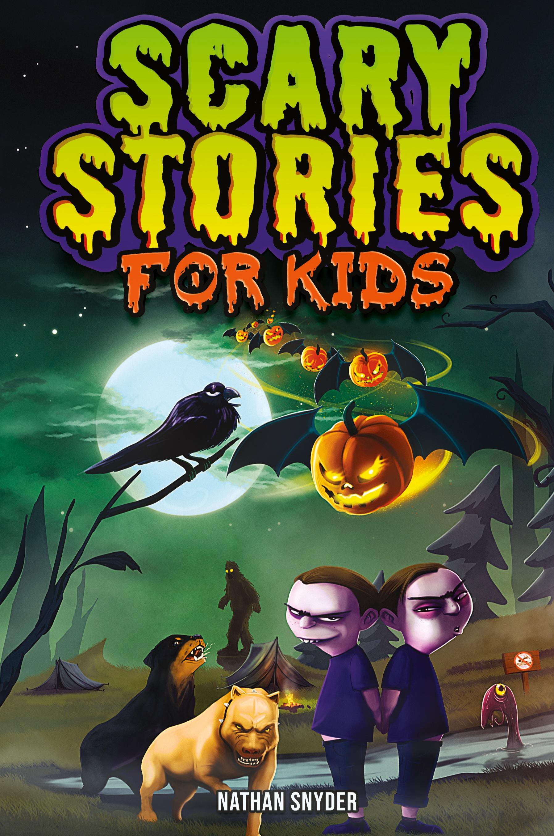 Vorderes Coverbild Scary Stories for Kids