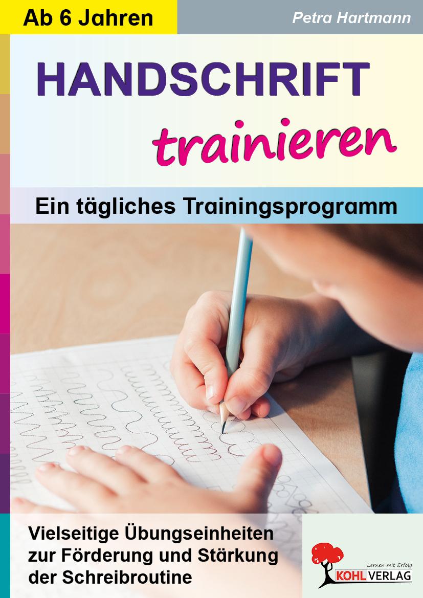 Vorderes Coverbild Handschrift trainieren