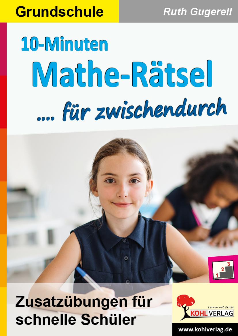 Vorderes Coverbild 10-Minuten-Mathe-Rätsel für zwischendurch