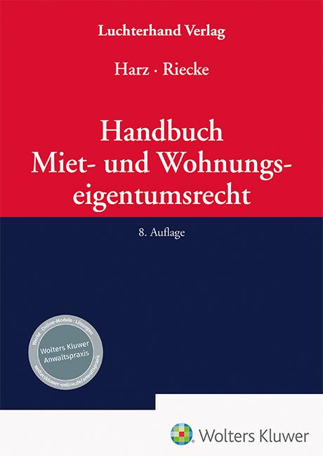 Vorderes Coverbild Handbuch Miet- und Wohnungseigentumsrecht