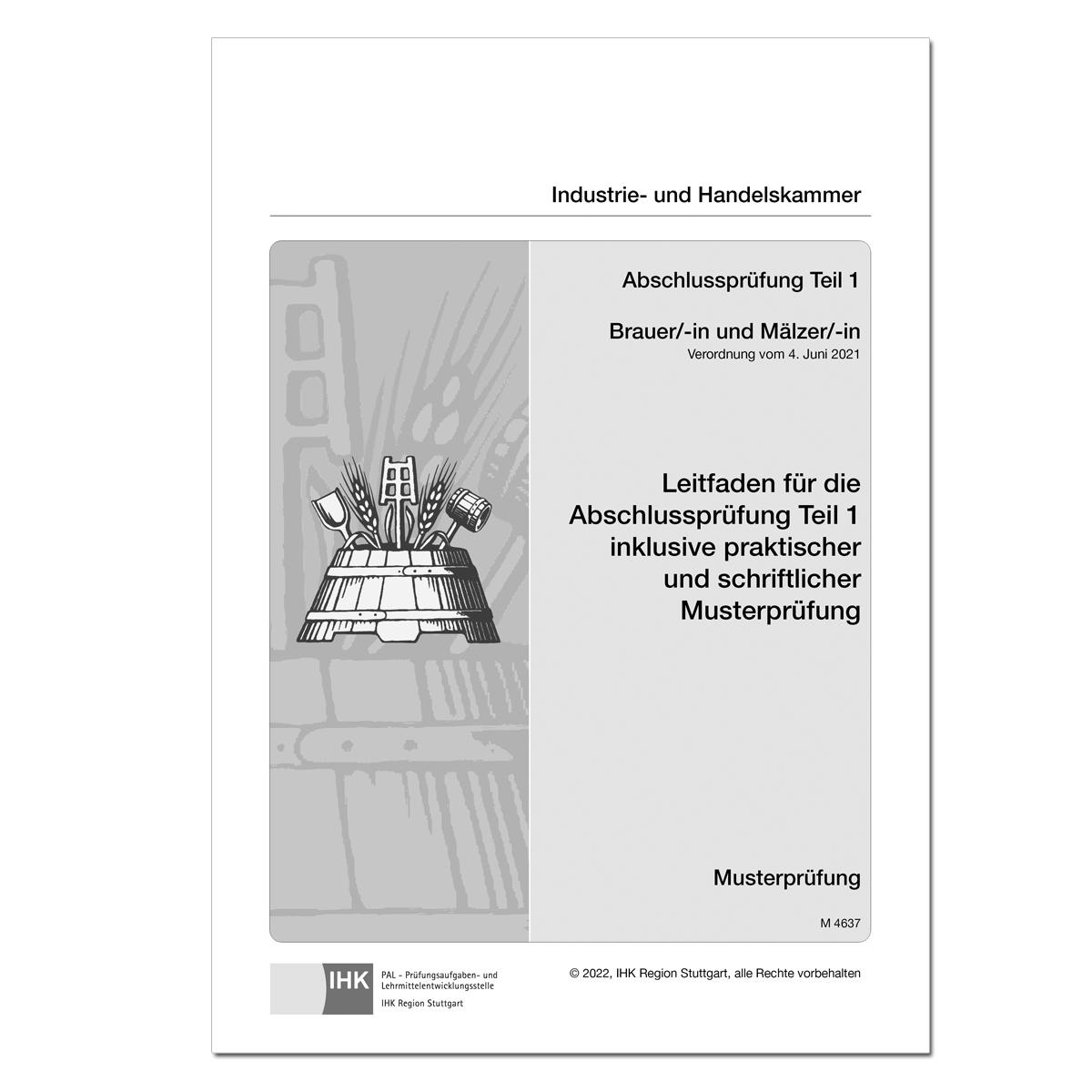 Vorderes Coverbild Brauer/-in und Mälzer/-in