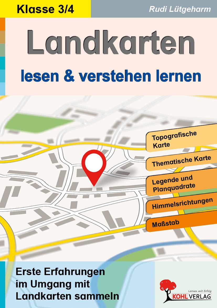 Vorderes Coverbild Landkarten lesen & verstehen lernen