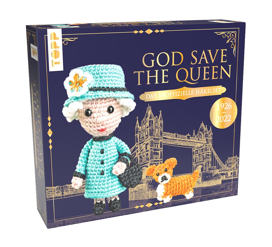 Vorderes Coverbild Häkelset God save the Queen
