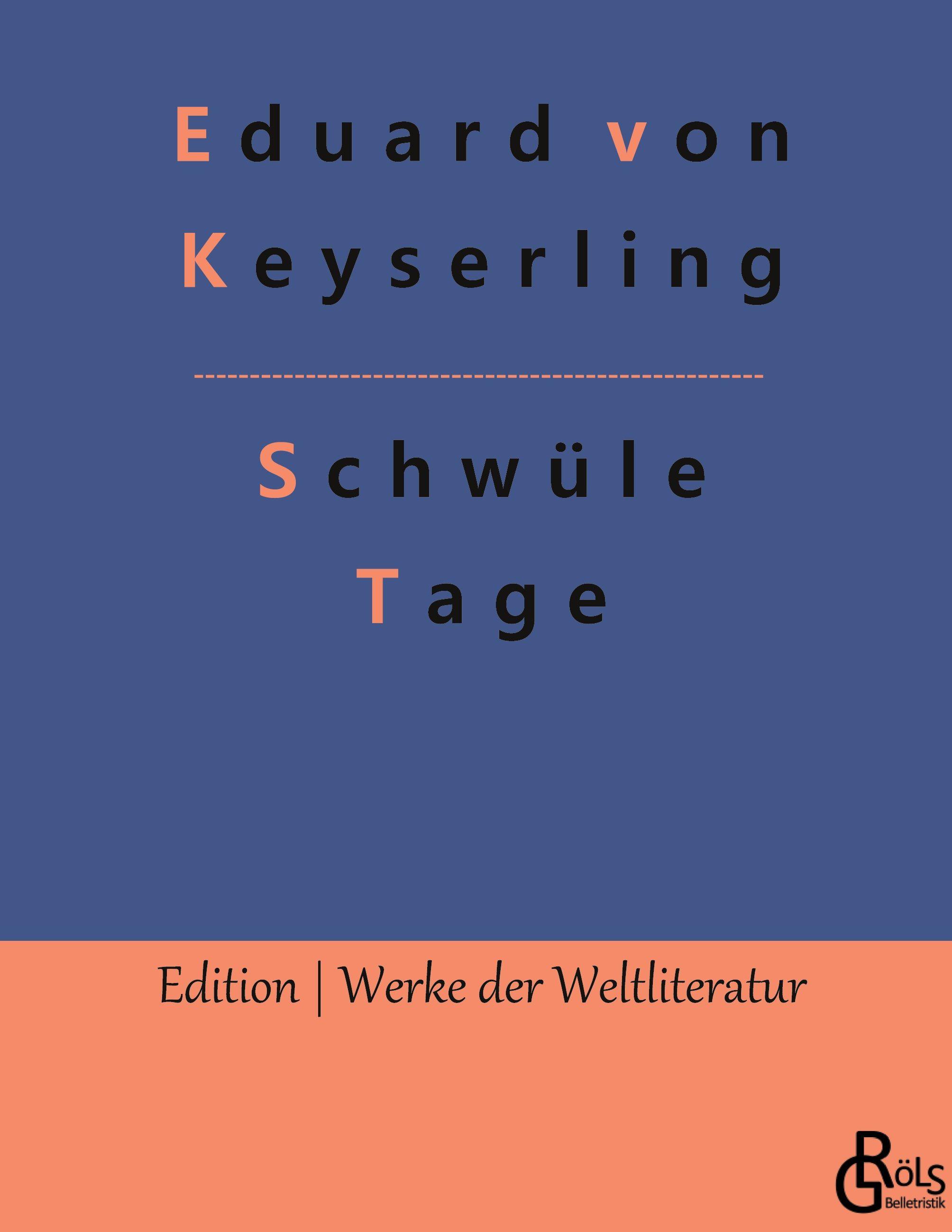 Vorderes Coverbild Schwüle Tage