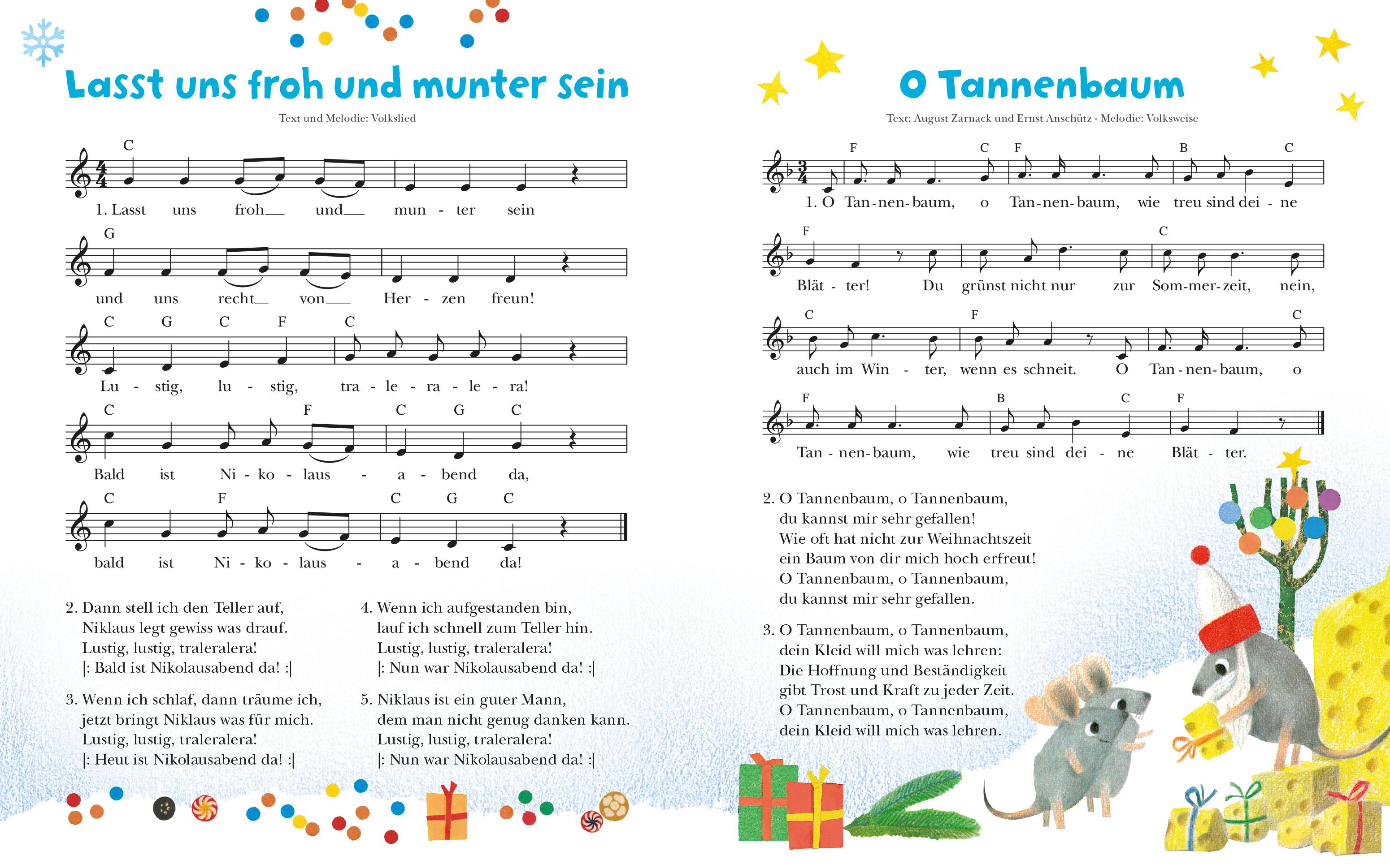 Beispielinhalt (Bild) Frederick und seine Freunde - Mein erstes Liederbuch