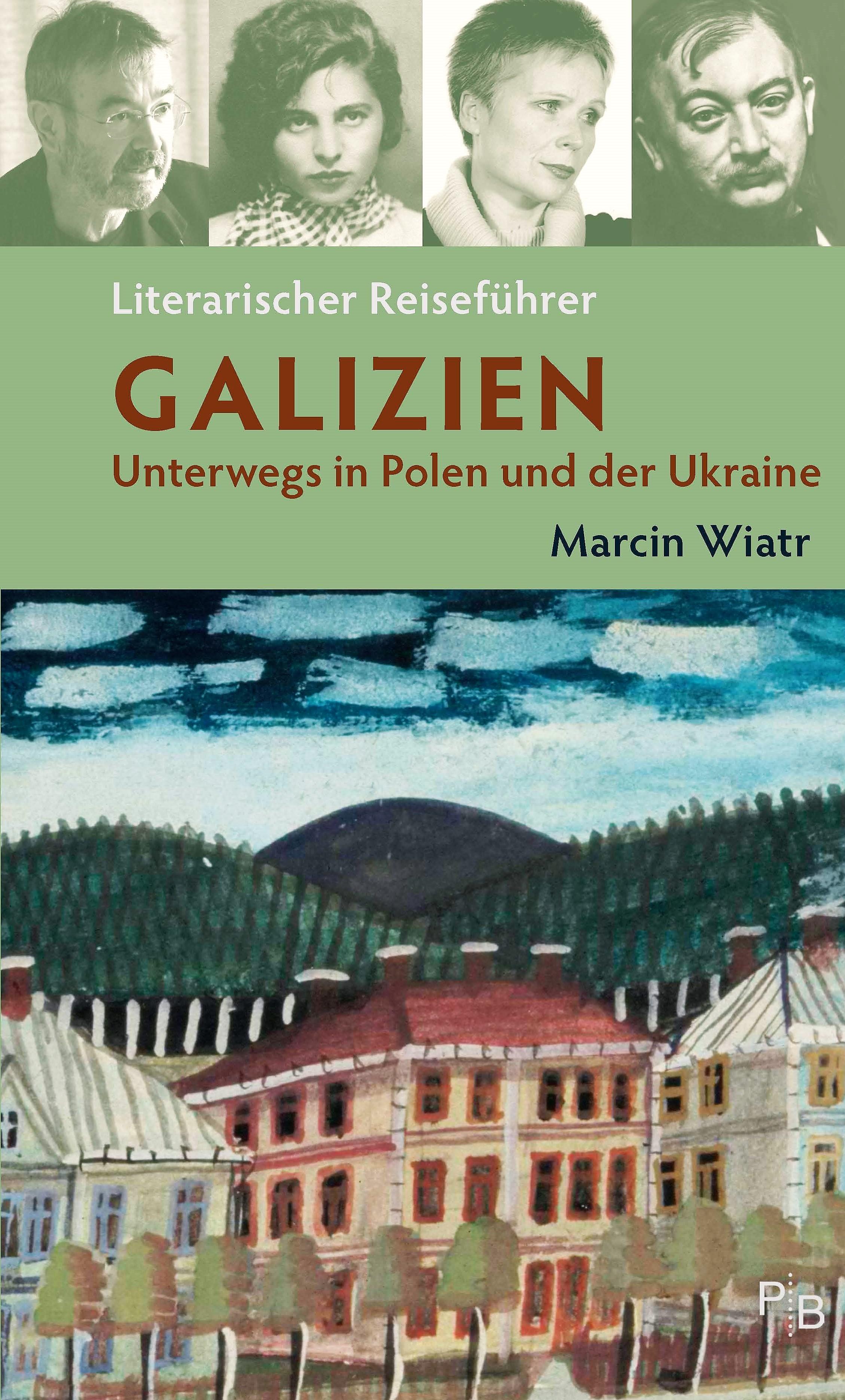 Vorderes Coverbild Literarischer Reiseführer Galizien