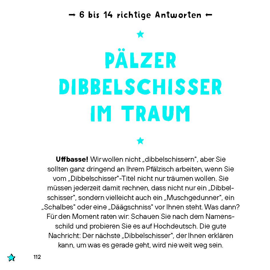 Beispielinhalt (Bild) Können Sie Pfälzisch - Edition Dibbelschisser