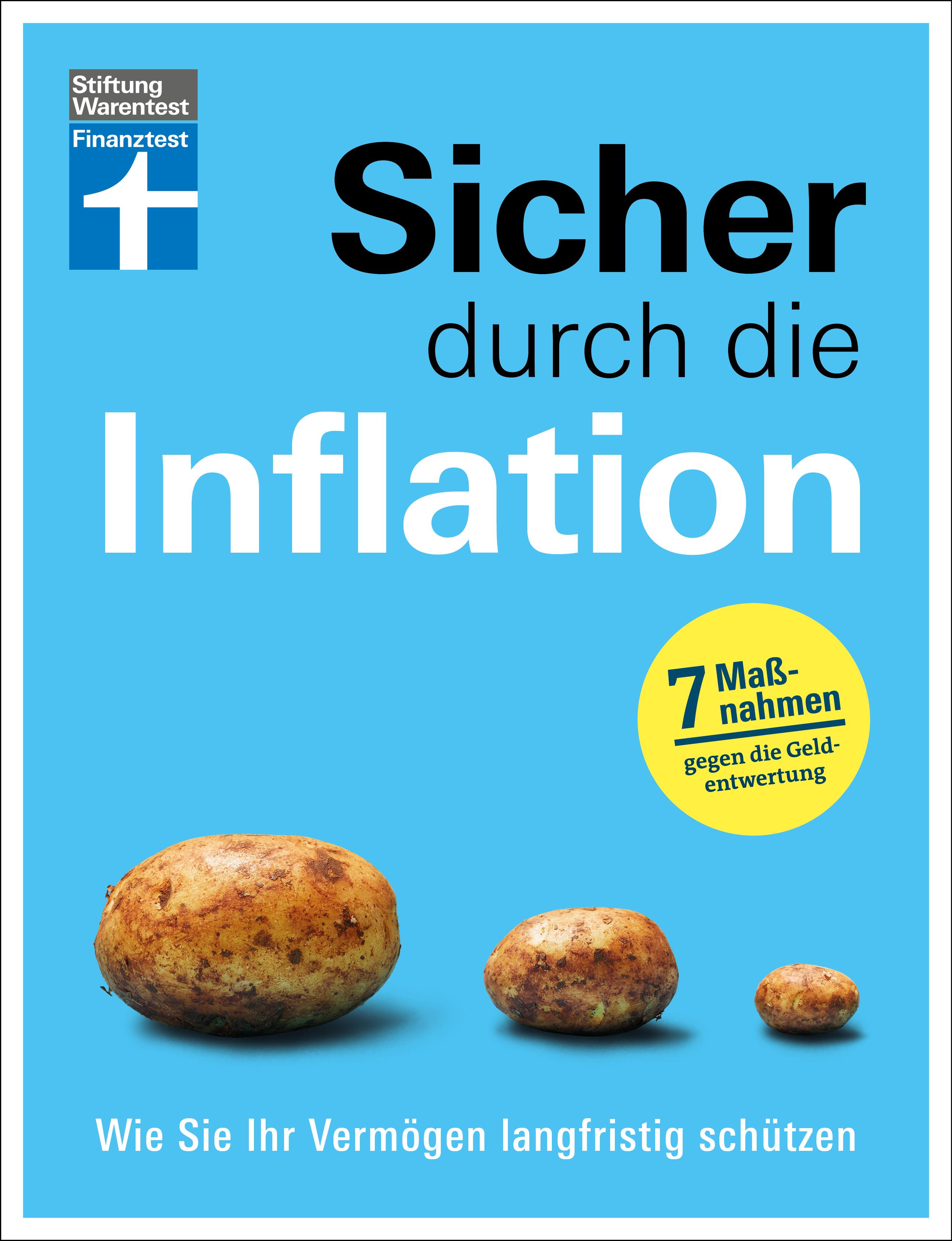 Vorderes Coverbild Sicher durch die Inflation