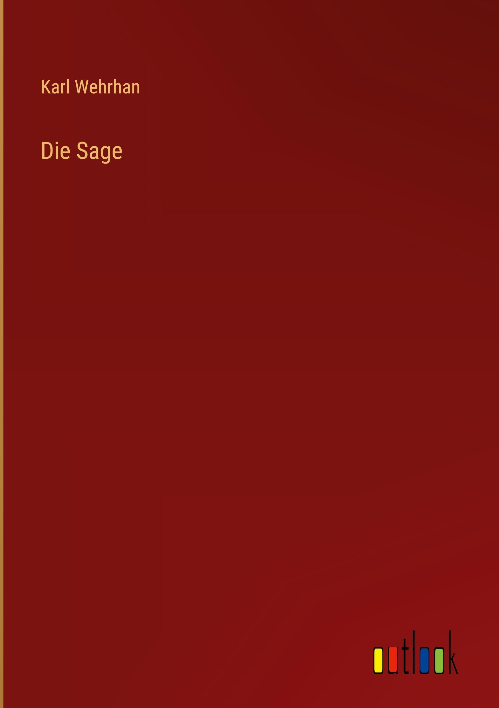 Vorderes Coverbild Die Sage