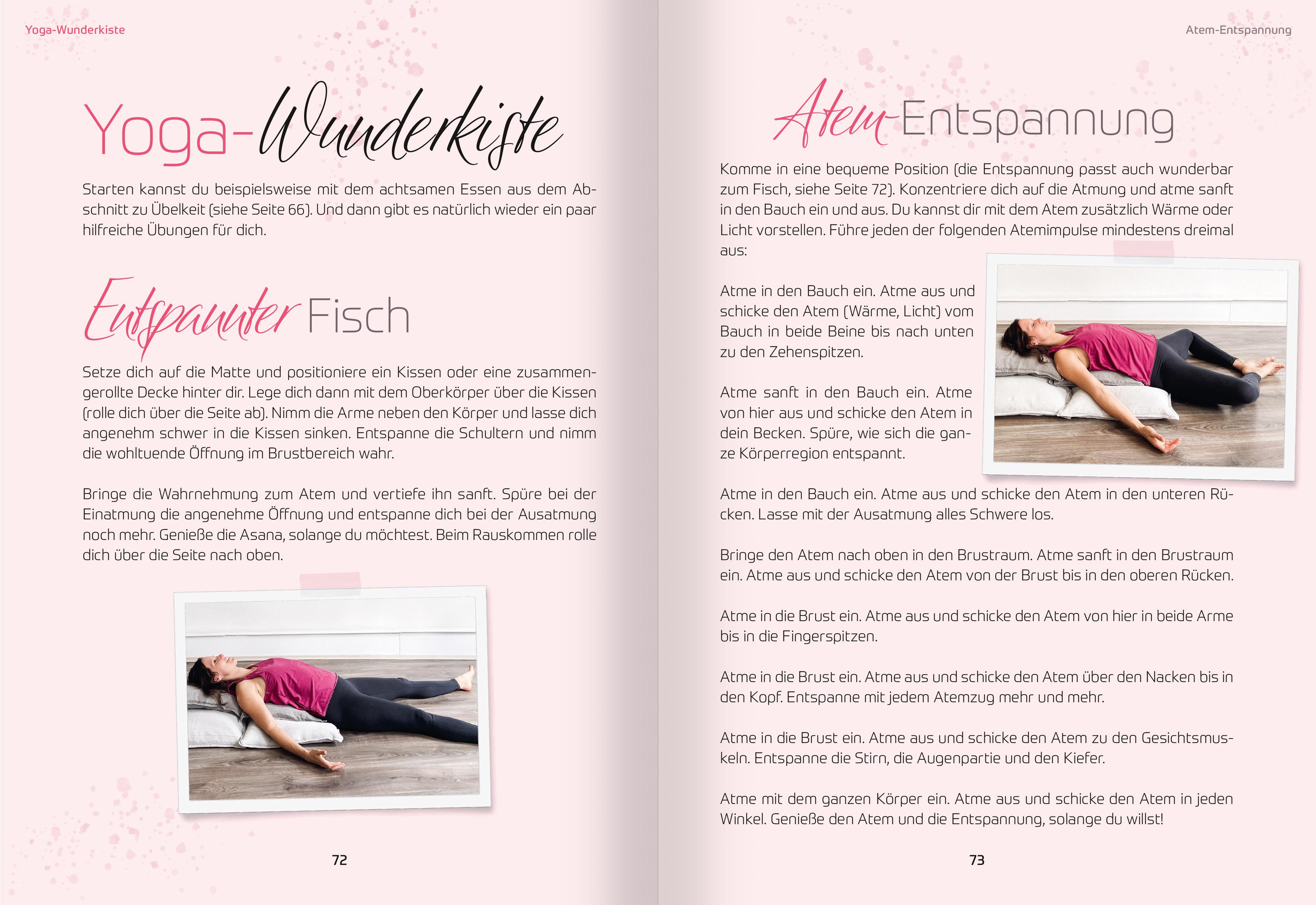 Beispielinhalt (Bild) Yoga in der Schwangerschaft. Gestärkt - geliebt - geschützt