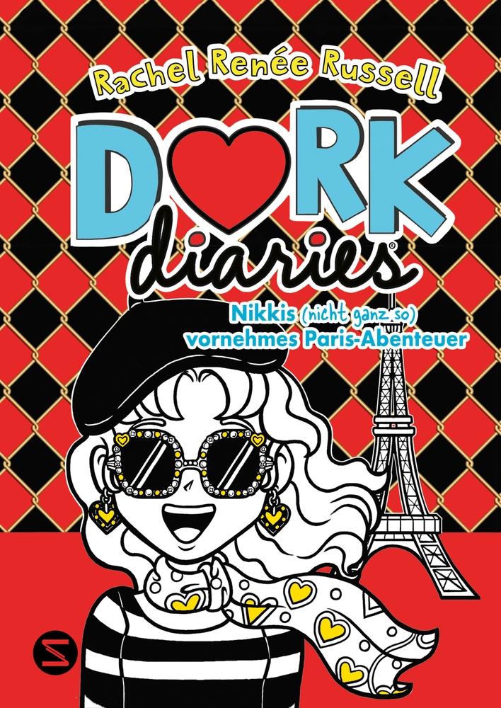 Vorderes Coverbild Dork Diaries. Nikkis (nicht ganz so) vornehmes Paris-Abenteuer (Band 15)