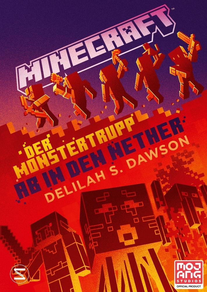 Vorderes Coverbild Minecraft - Der Monstertrupp: Ab in den Nether