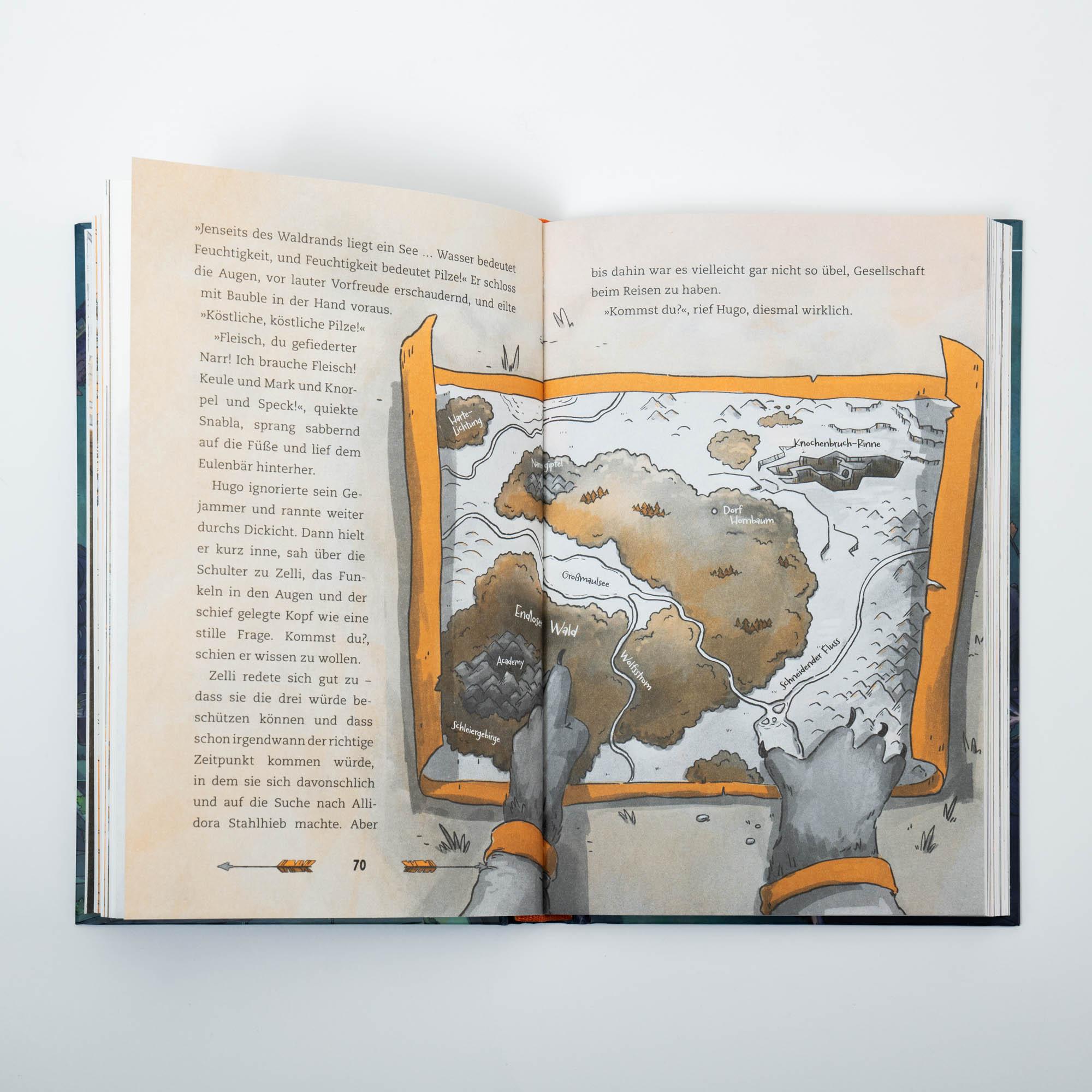 Beispielinhalt (Bild) Dungeons & Dragons. Dungeon Academy - Allein unter Monstern