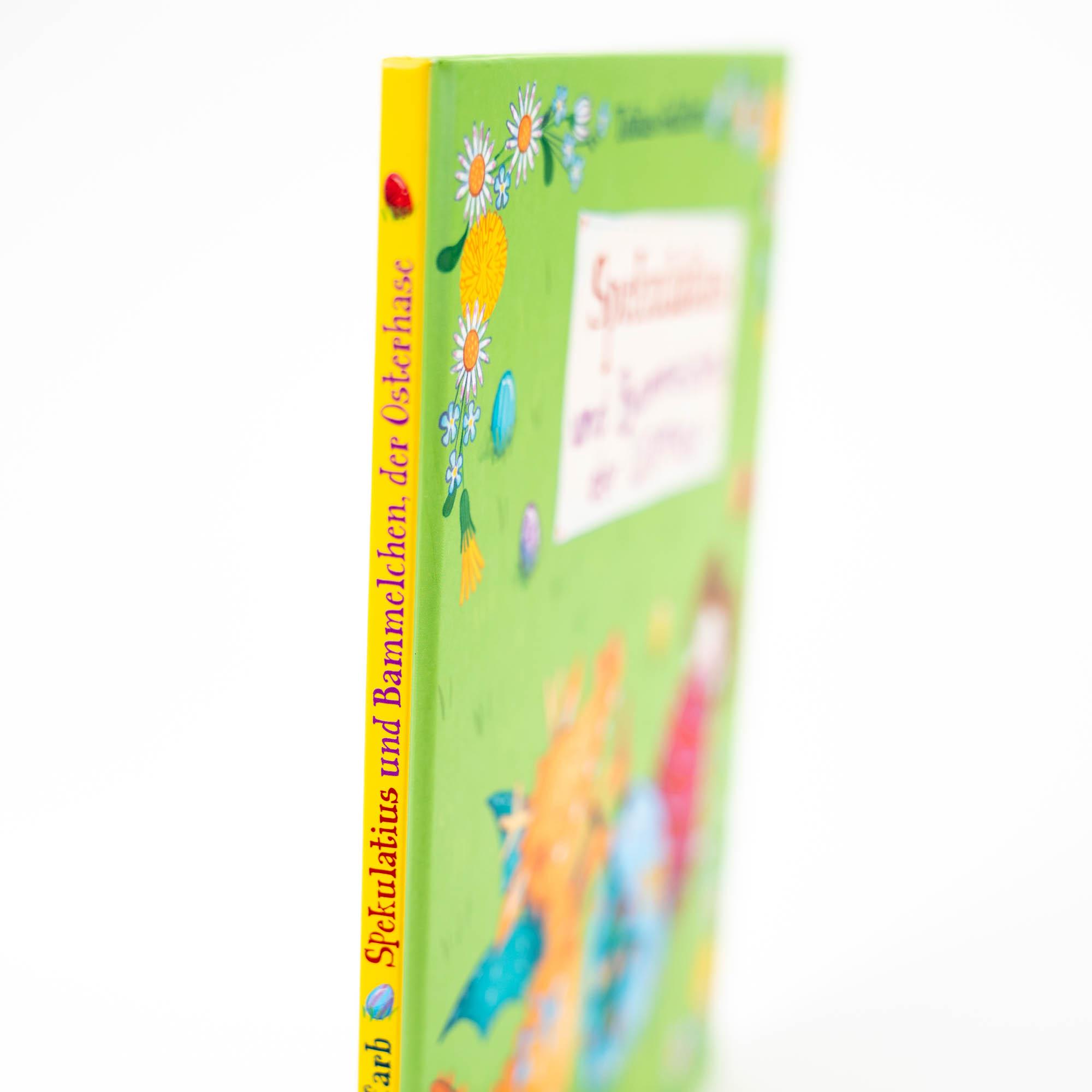 Beispielinhalt (Bild) Spekulatius, der Weihnachtsdrache. Spekulatius und Bammelchen, der Osterhase