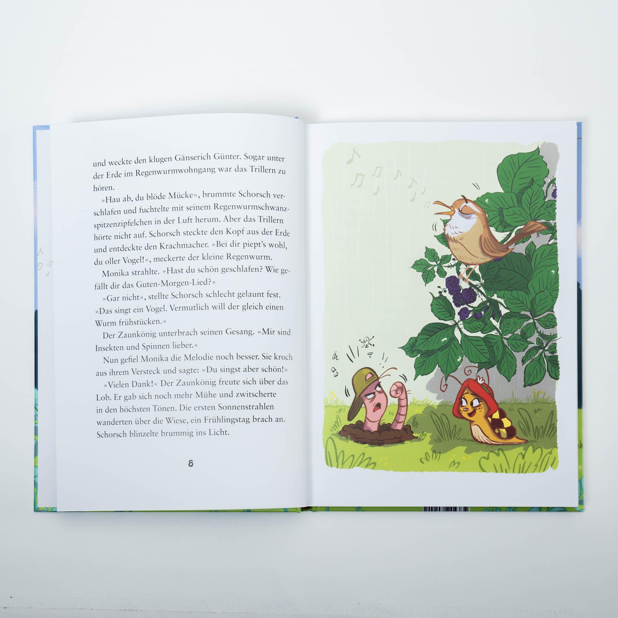 Beispielinhalt (Bild) Die kleine Schnecke Monika Häuschen 3: Warum blinken Glühwürmchen?