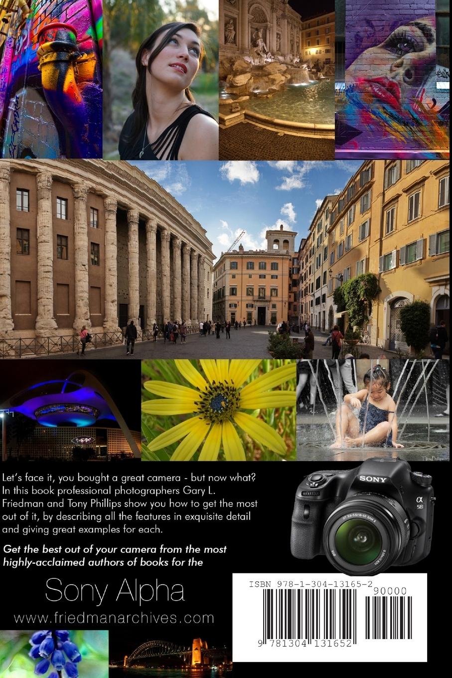 Rückseitencover The Complete Guide to Sony's Alpha 58 SLT (B&W Edition)