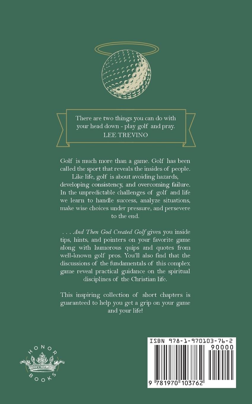 Rückseitencover . . . And Then God Created Golf