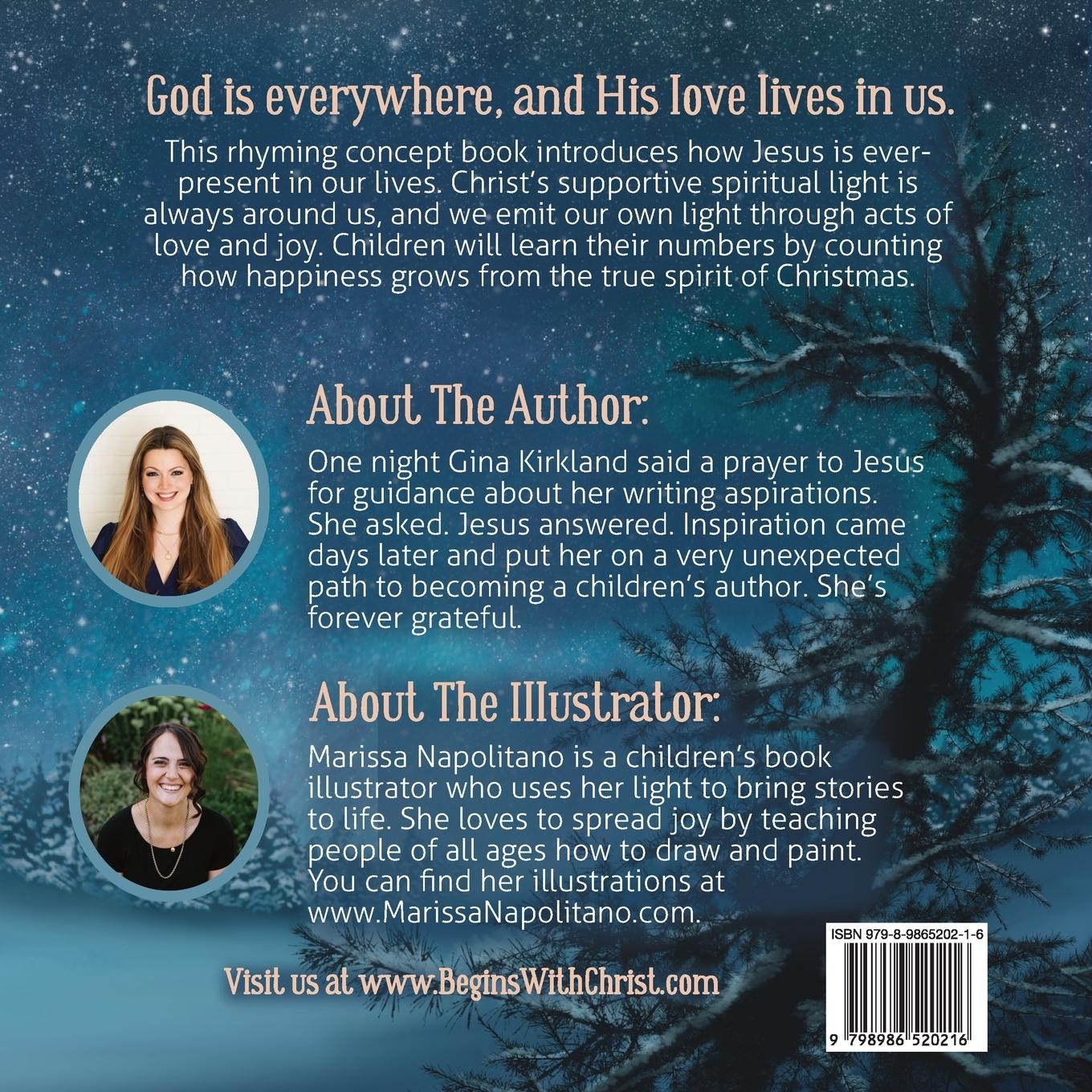 Rückseitencover Christmas Begins With Christ