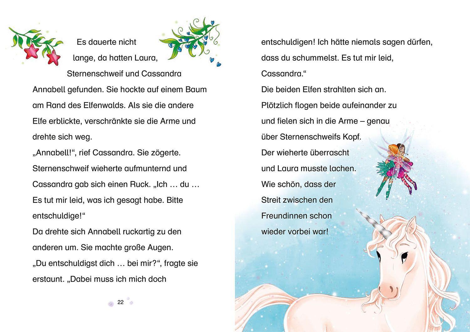 Beispielinhalt (Bild) Sternenschweif, 75, Das Regenbogen-Einhorn