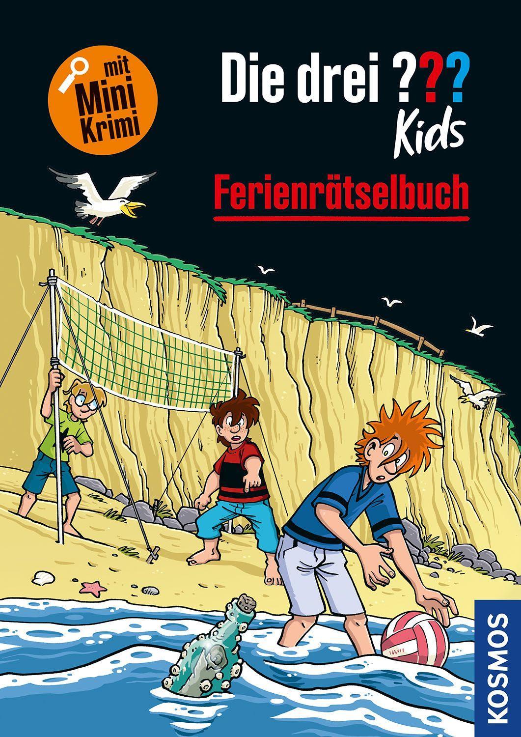 Vorderes Coverbild Die drei ??? Kids Ferienrätselbuch