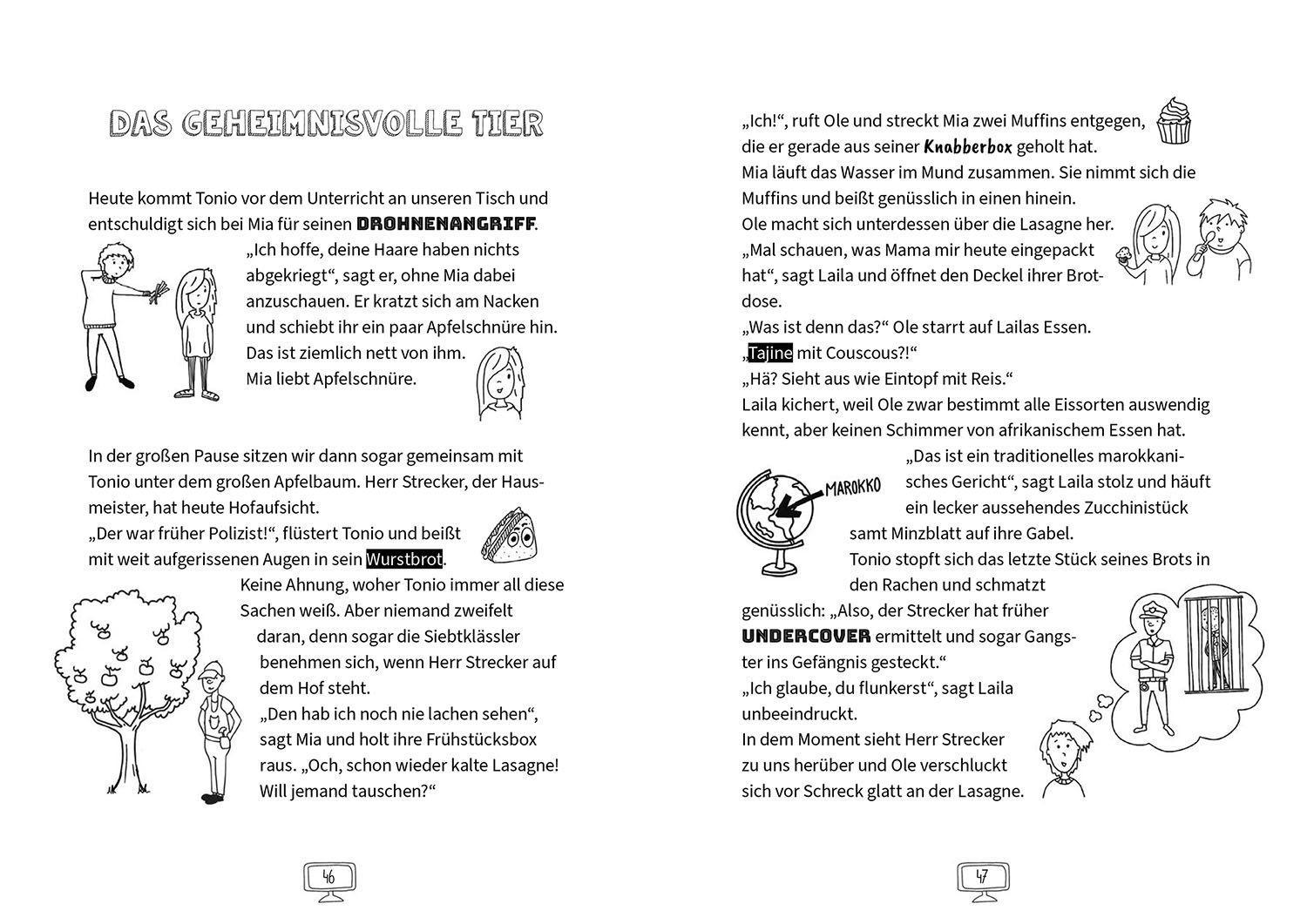 Beispielinhalt (Bild) Lina Knut. Schülerin, Gamerin, Weltenretterin. Ein neues Level