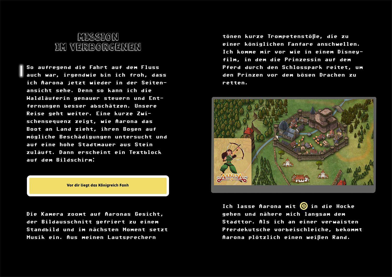 Beispielinhalt (Bild) Lina Knut. Schülerin, Gamerin, Weltenretterin. Ein neues Level