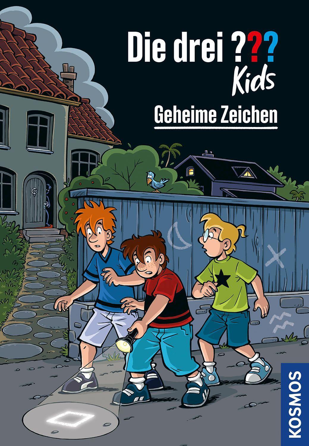 Vorderes Coverbild Die drei ??? Kids, 95, Geheime Zeichen