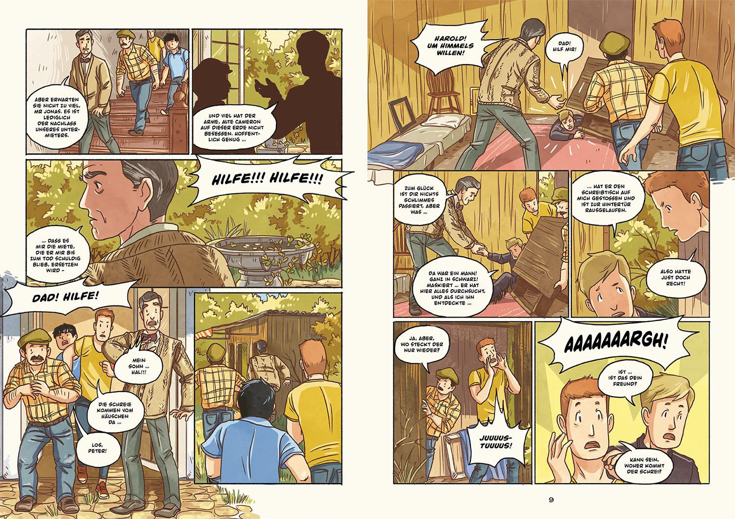 Beispielinhalt (Bild) Die drei ??? und die rätselhaften Bilder