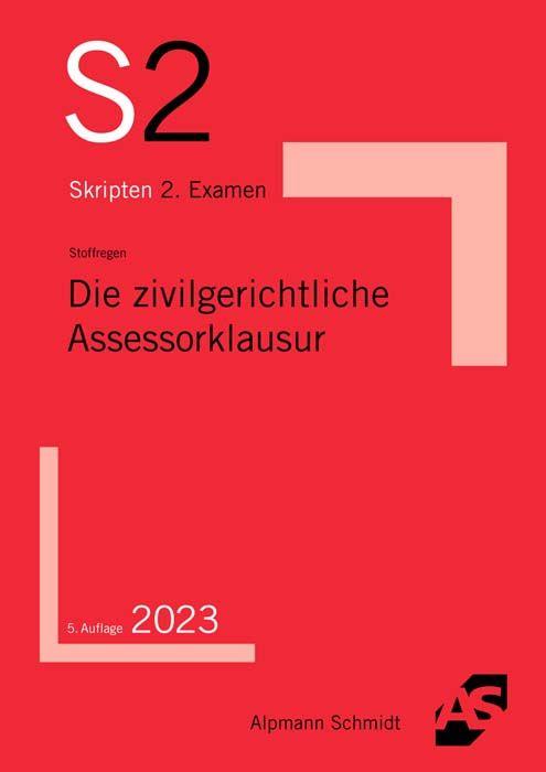 Vorderes Coverbild Die zivilgerichtliche Assessorklausur