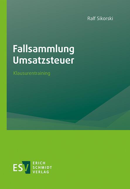 Vorderes Coverbild Fallsammlung Umsatzsteuer