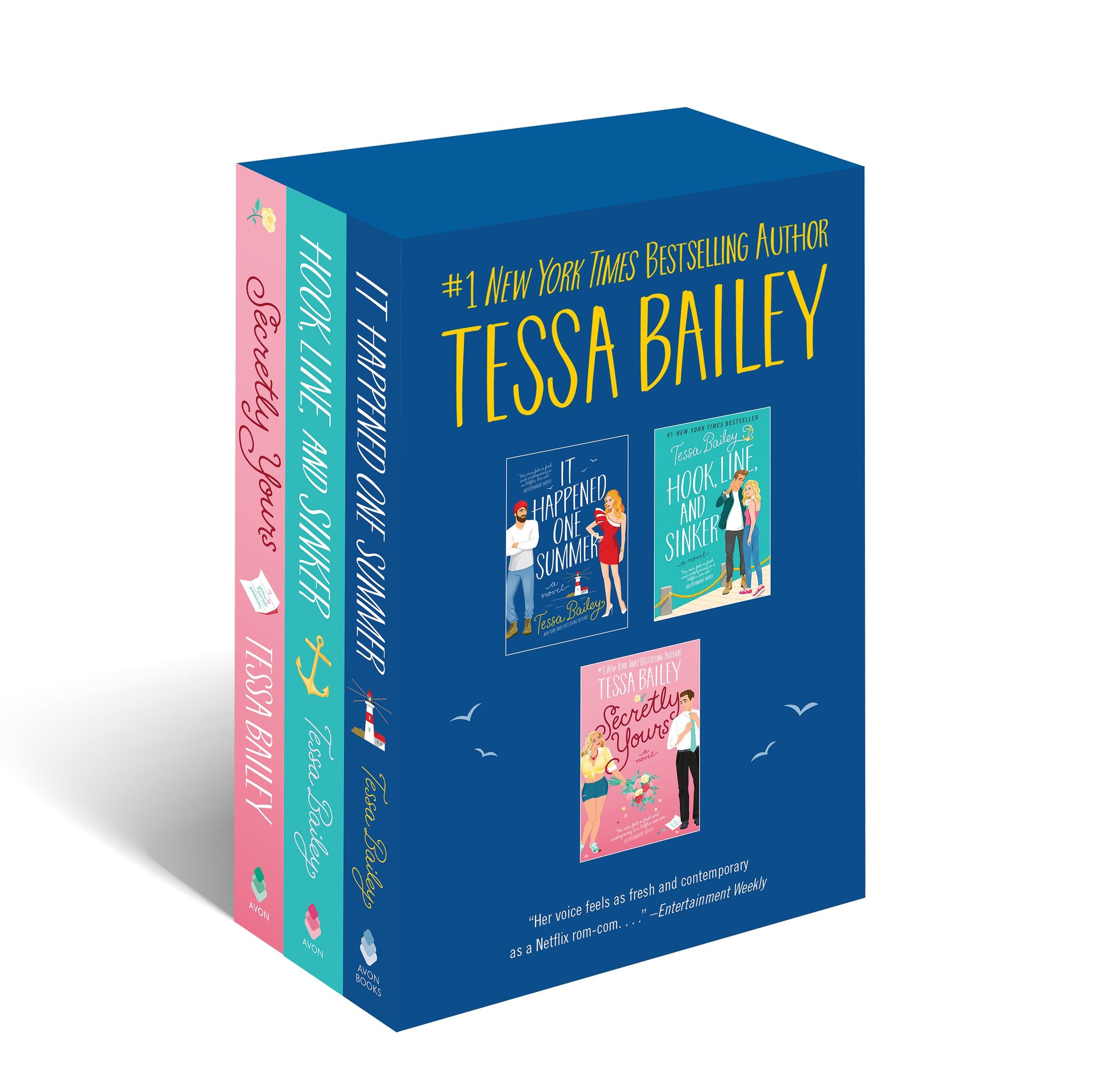Vorderes Coverbild Tessa Bailey Boxed Set