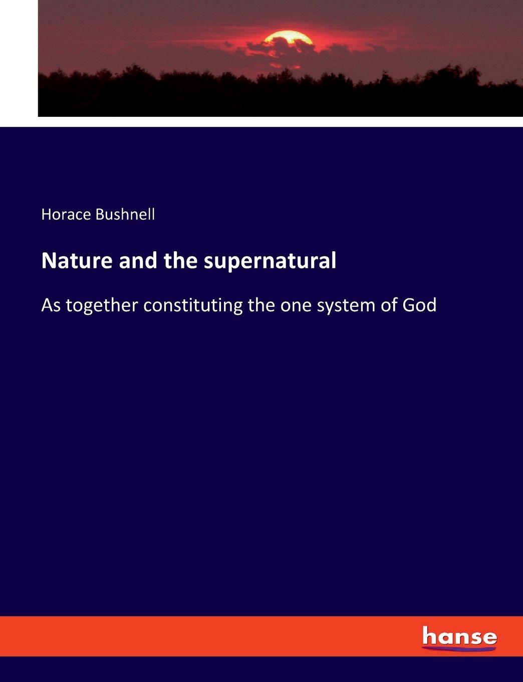 Vorderes Coverbild Nature and the supernatural