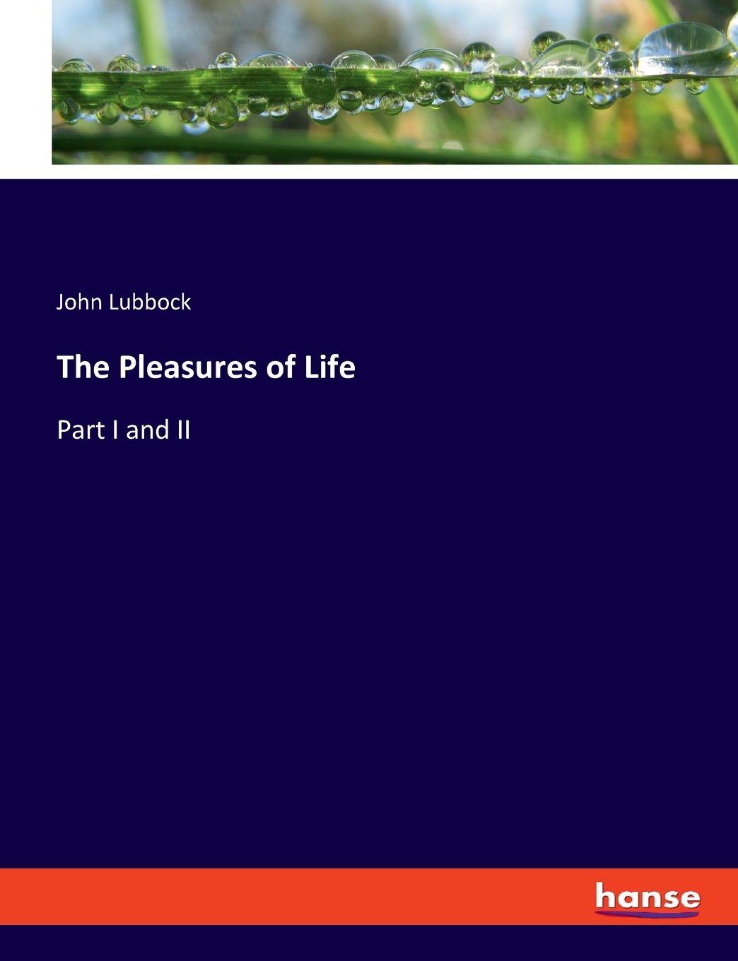 Vorderes Coverbild The Pleasures of Life