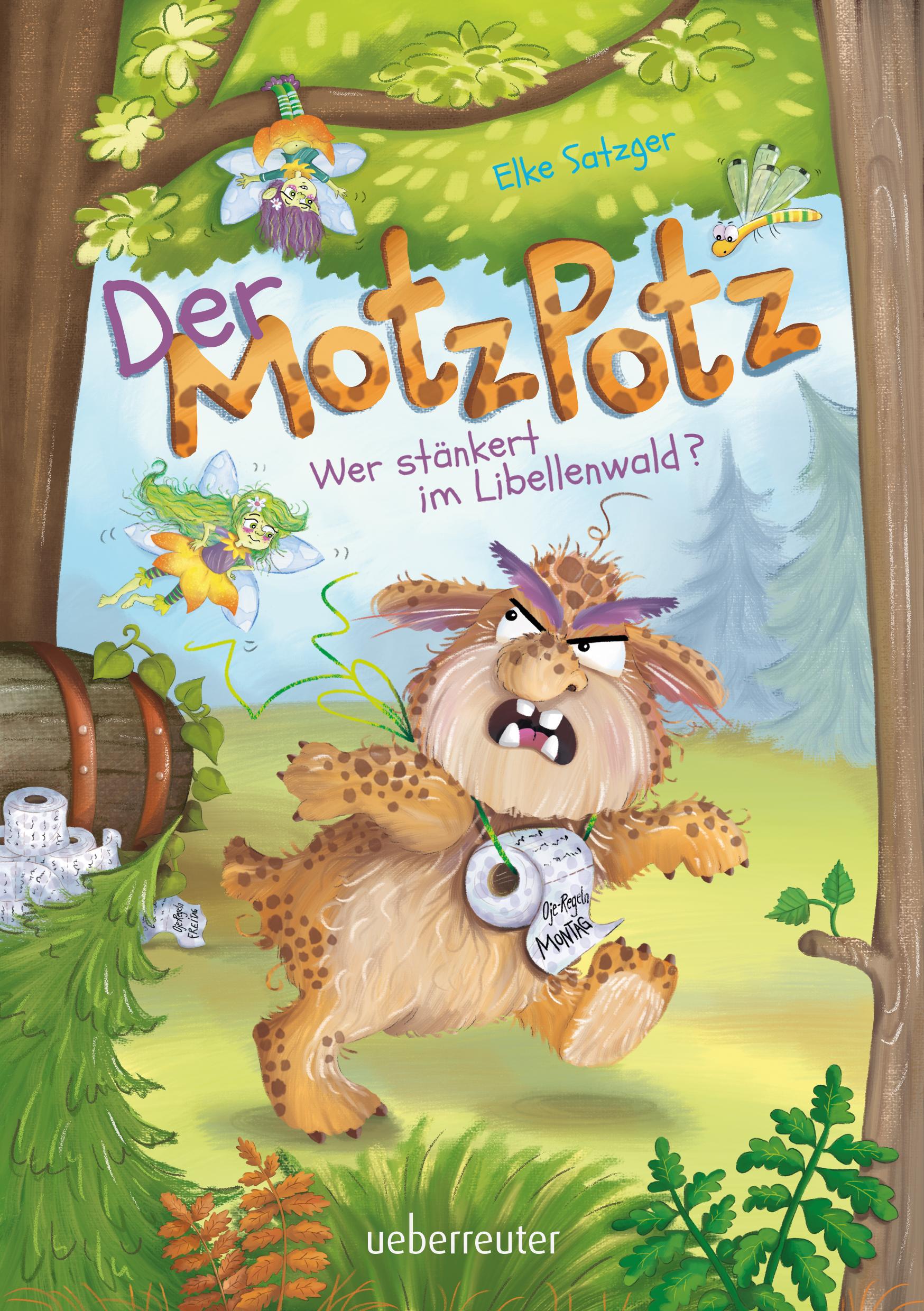 Vorderes Coverbild Der Motzpotz - Wer stänkert im Libellenwald?