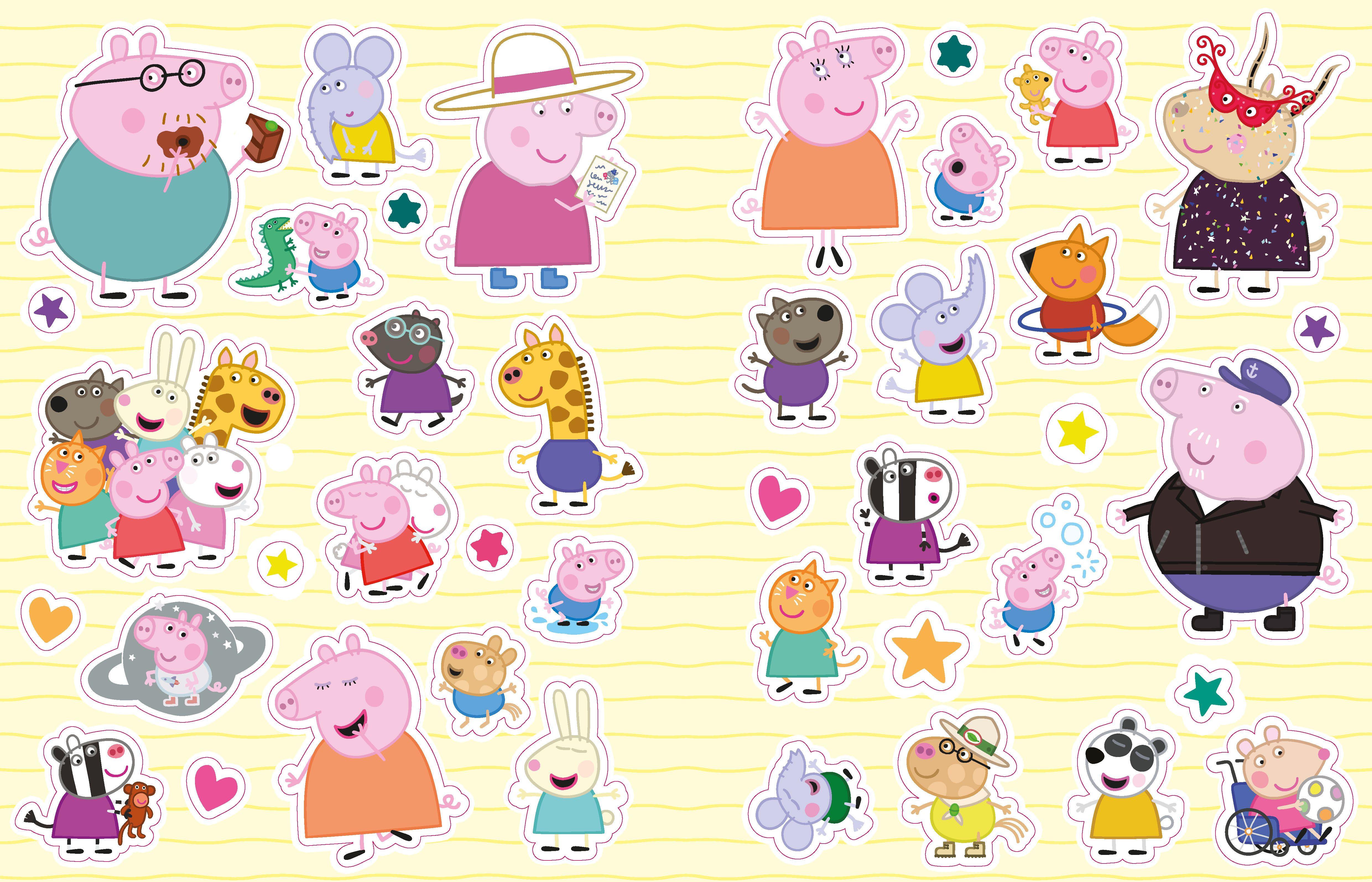 Beispielinhalt (Bild) Peppa Pig . Mein großes Spaß- und Rätselbuch