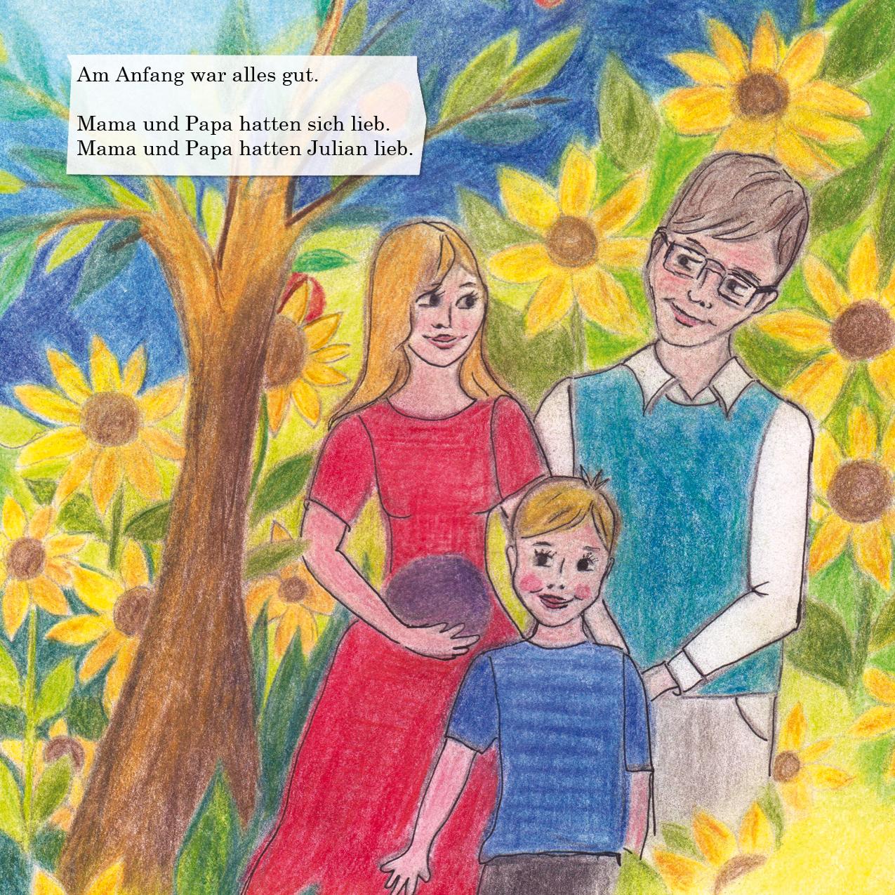 Beispielinhalt (Bild) Julian und die Wutsteine