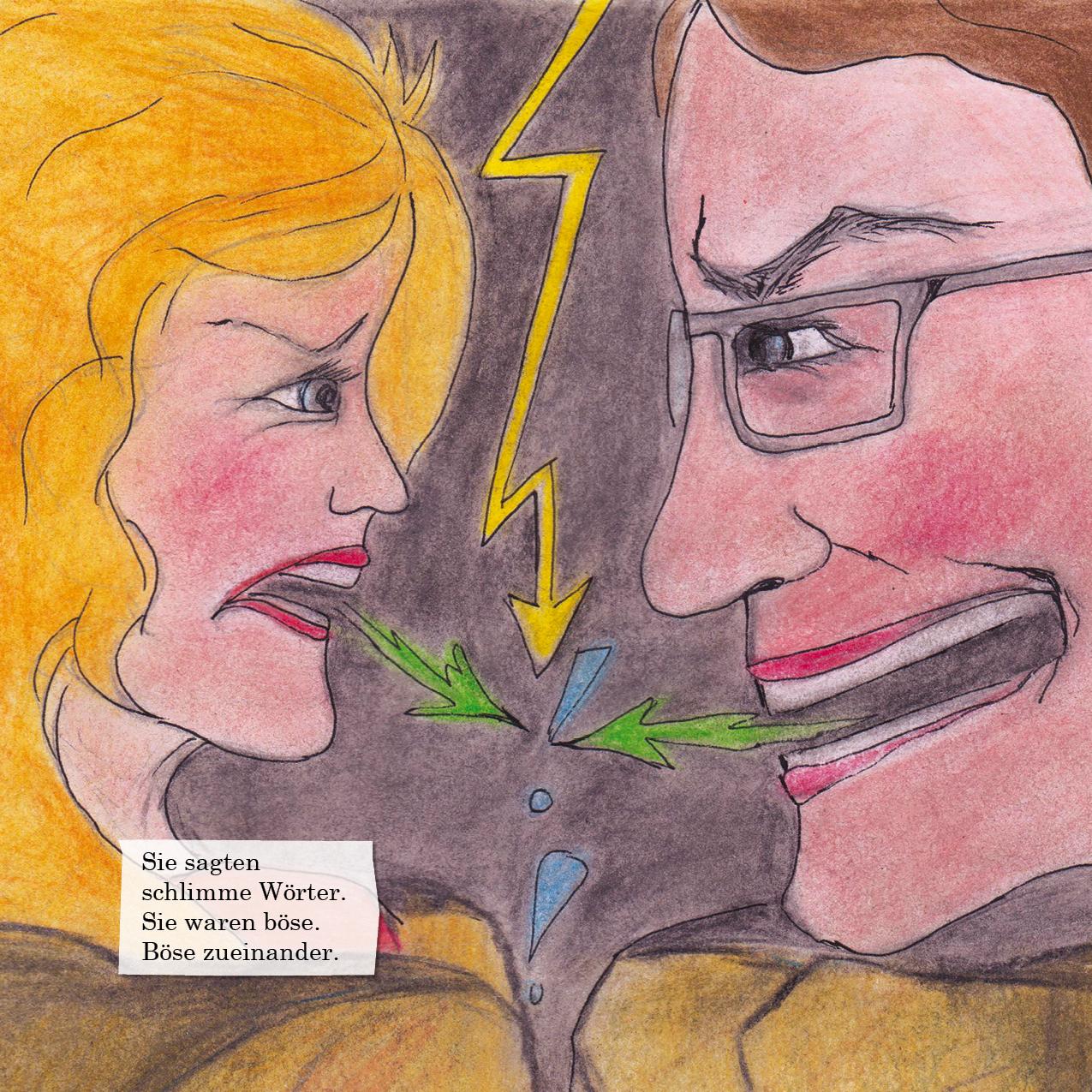 Beispielinhalt (Bild) Julian und die Wutsteine