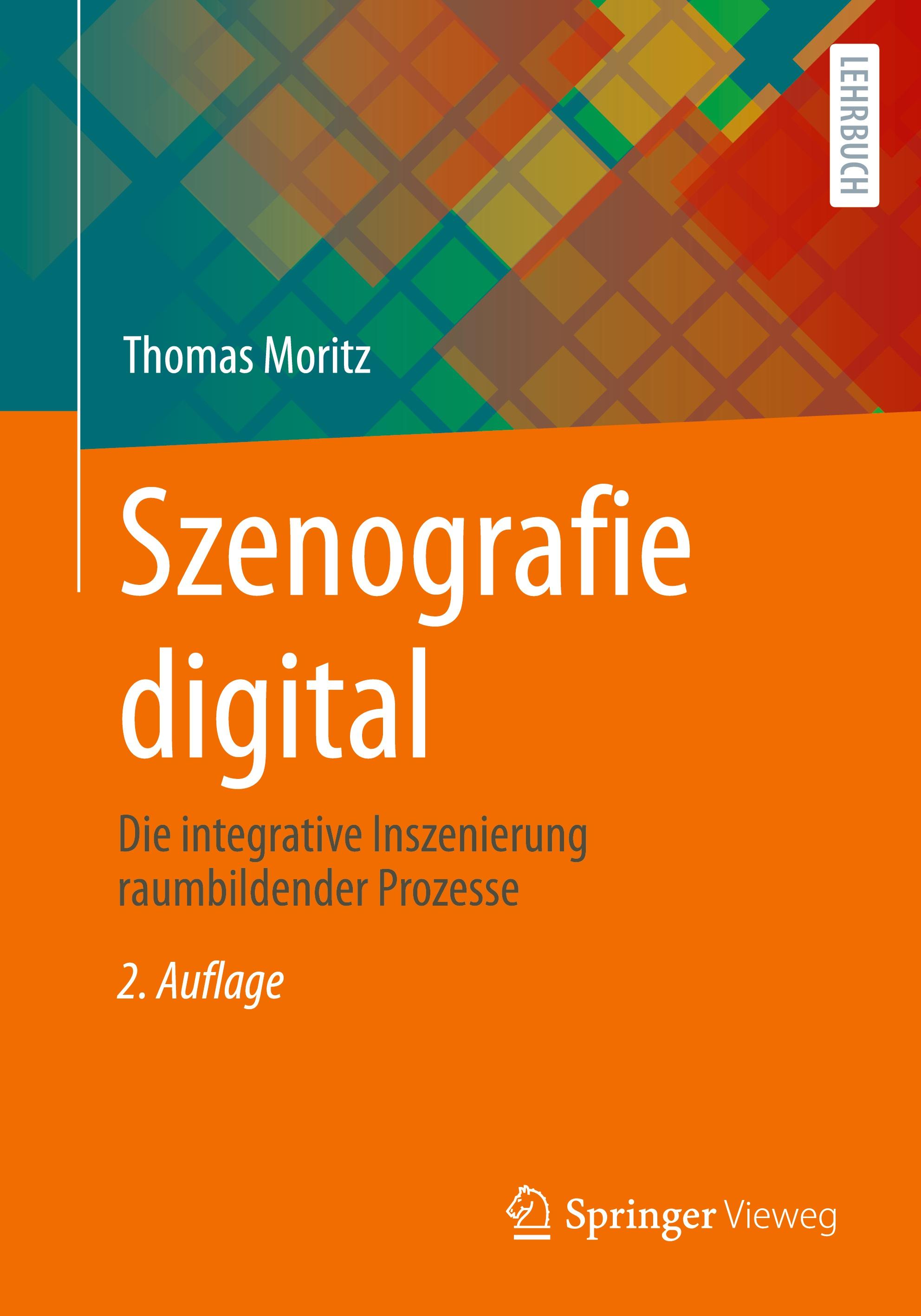 Vorderes Coverbild Szenografie digital