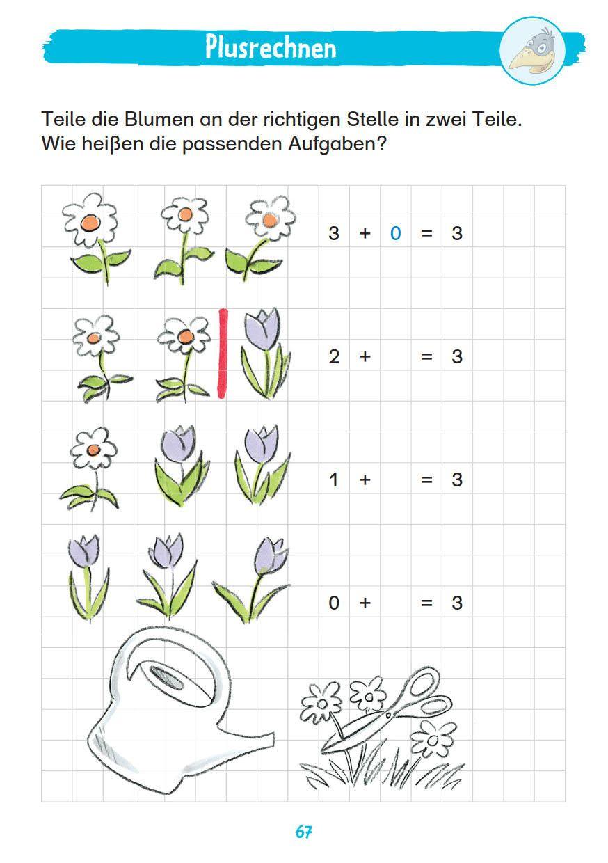 Beispielinhalt (Bild) Mein großer Rechenspaß mit Rabe Linus - 1. Klasse