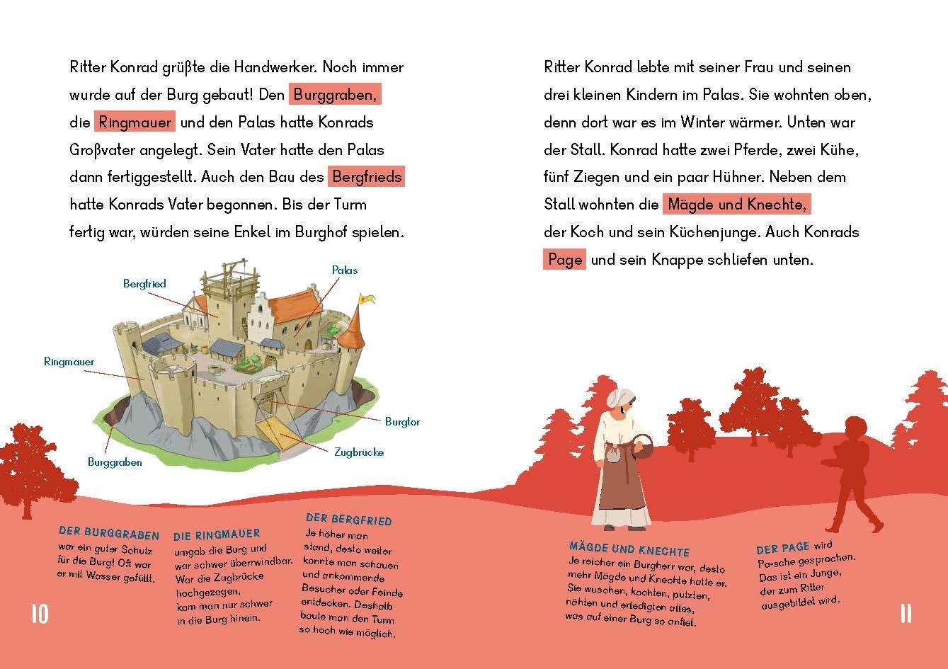 Beispielinhalt (Bild) Dein Lesestart - Ritter