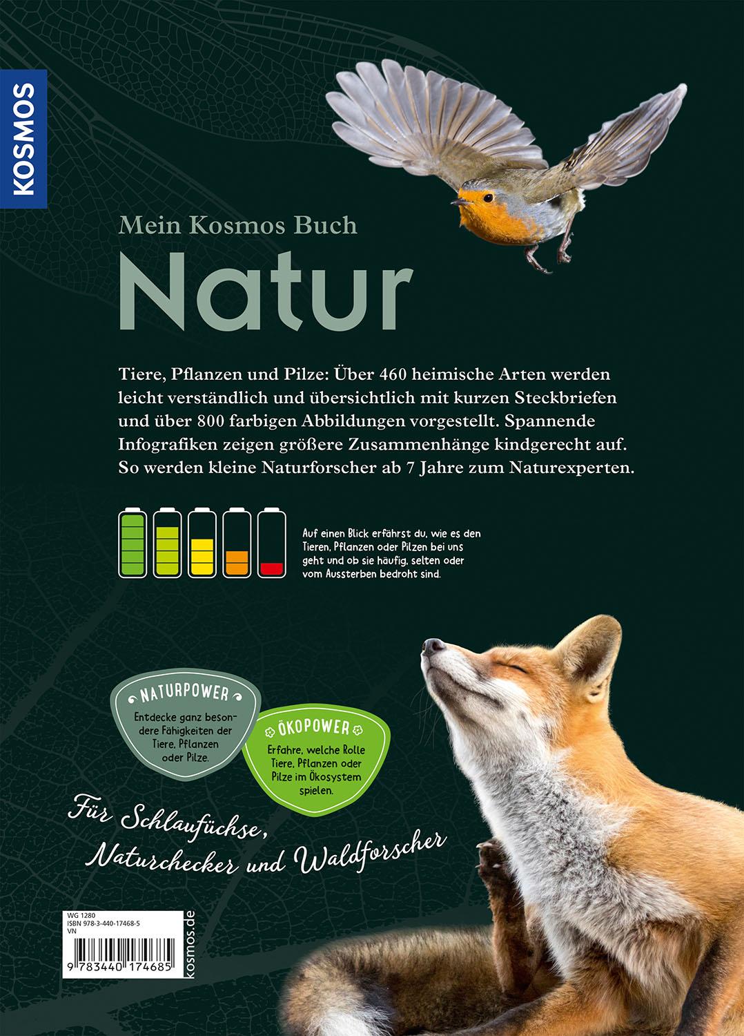 Rückseitencover Mein Kosmos-Buch Natur