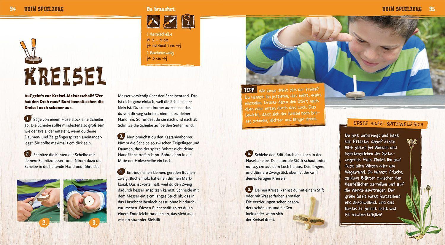 Beispielinhalt (Bild) Meine Schnitzwerkstatt