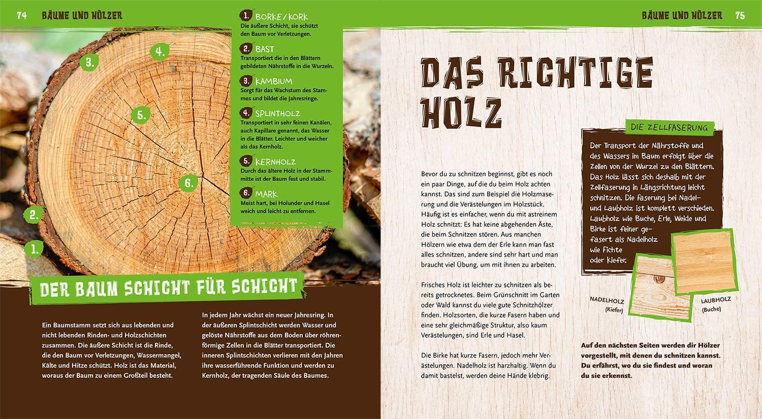 Beispielinhalt (Bild) Meine Schnitzwerkstatt