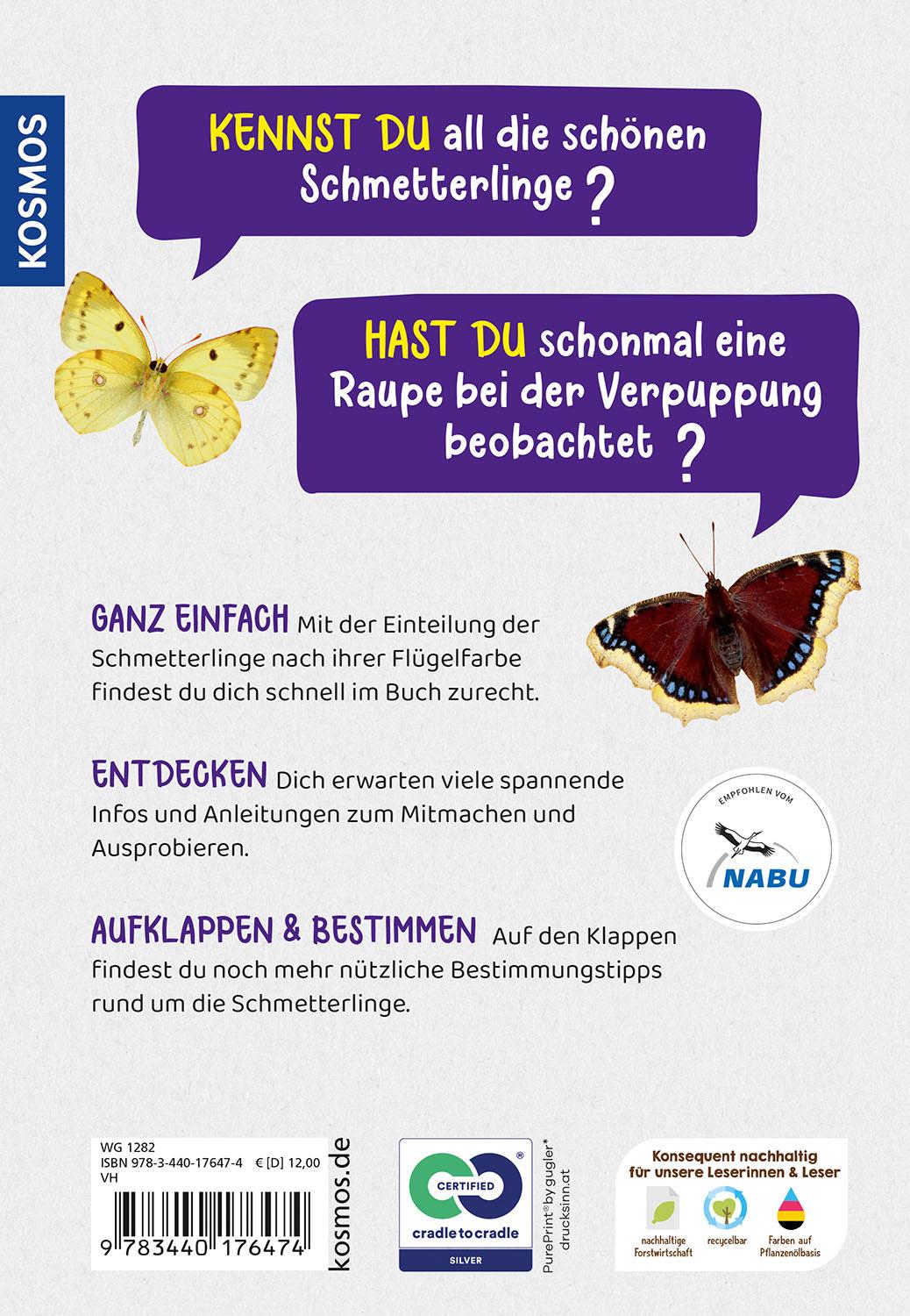 Rückseitencover Welcher Schmetterling ist das? Kindernaturführer