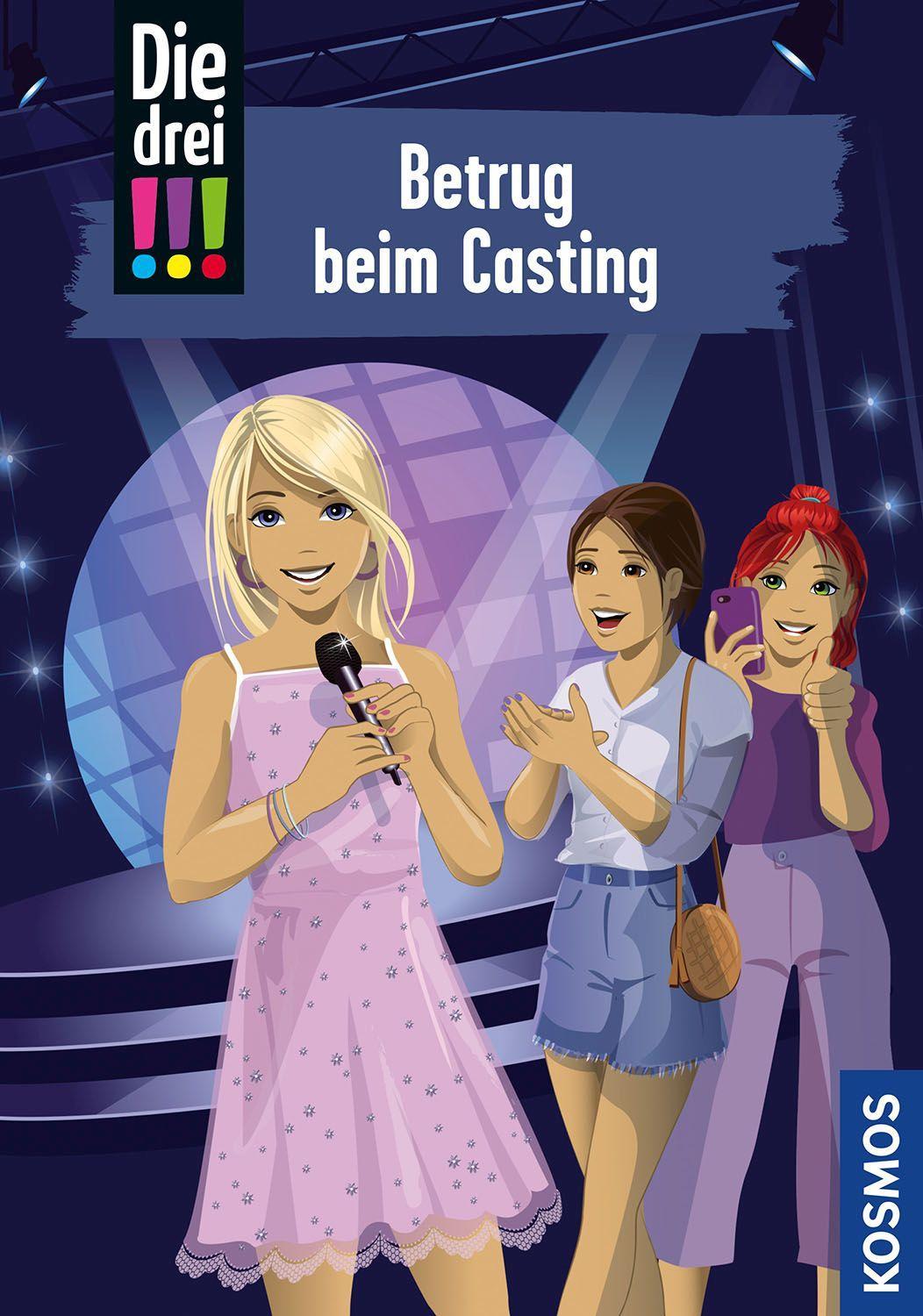 Vorderes Coverbild Die drei !!!, 02, Betrug beim Casting (drei Ausrufezeichen)