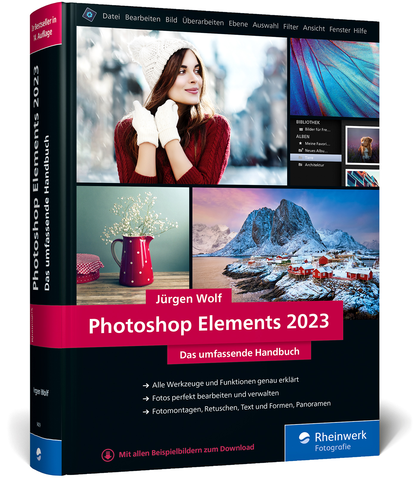 Vorderes Coverbild Photoshop Elements 2023