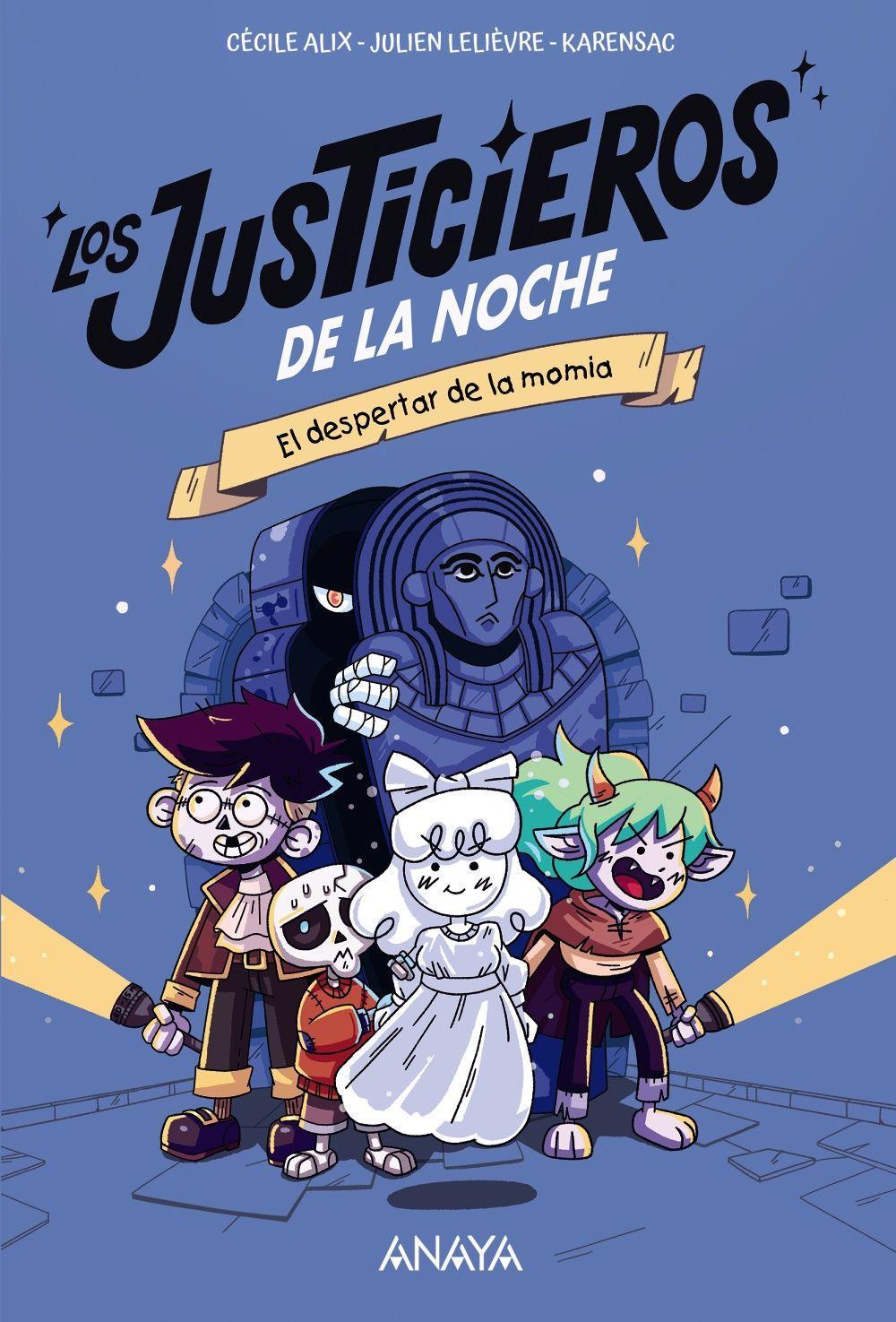 Vorderes Coverbild Los justicieros de la noche: El despertar de la momia