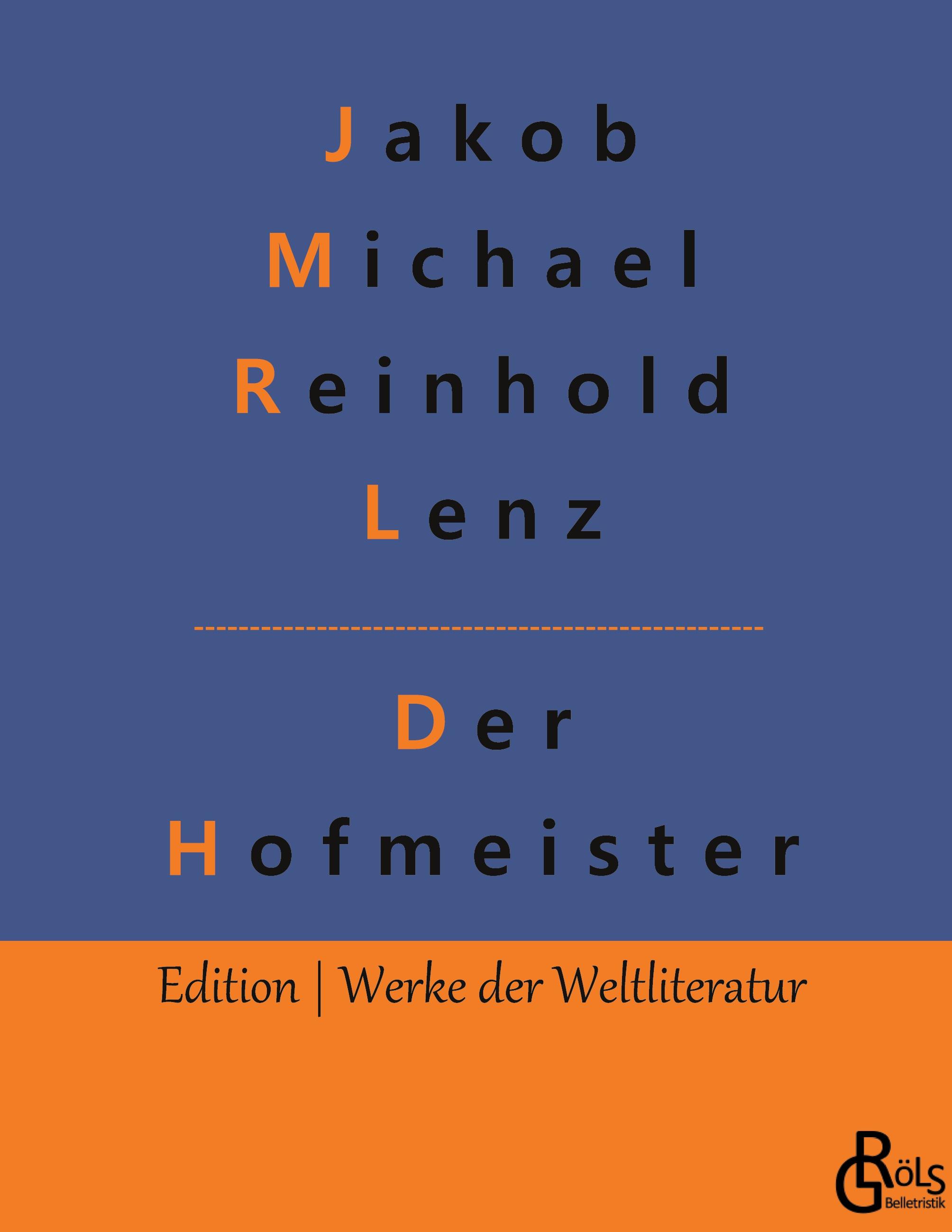 Vorderes Coverbild Der Hofmeister