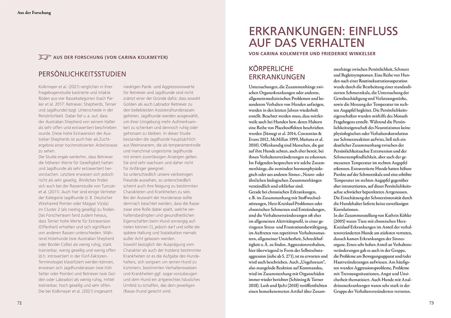 Beispielinhalt (Bild) Verhaltensphysiologie & -medizin